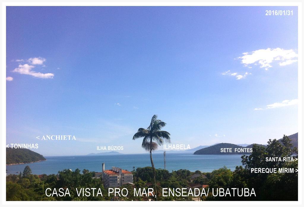 Casa Ubatuba Vista Para O Mar 외부 사진